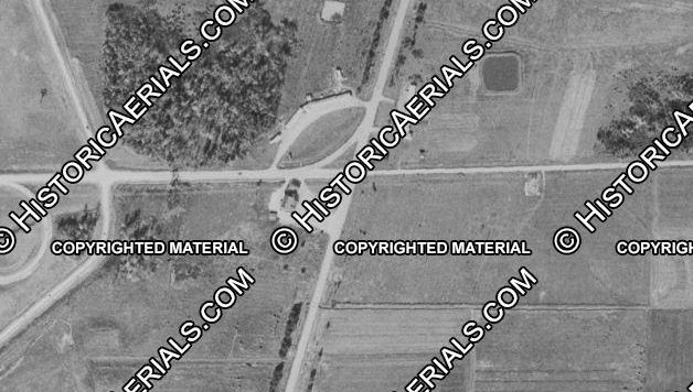 Sharolyn Motel & Restaurant - 1975 Aerial (newer photo)